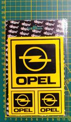 Lot 3x stickers Opel logo dispo, Enlèvement ou Envoi