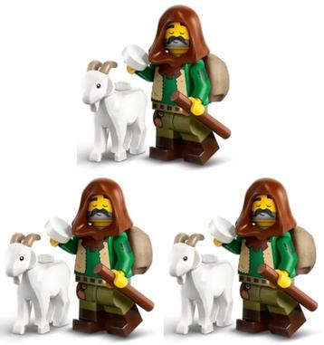 Lego 71045 minifigure series 25 3x goat herd geit