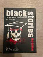 Black Stories - raadsels/kaartspel, Trois ou quatre joueurs, Enlèvement, Comme neuf, Tucker’s Fun Factory