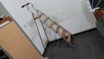 oude trapladder van hout en massief metaal, zeer stabiel, Tuin en Terras, Hangmatten, Ophalen of Verzenden, Zo goed als nieuw