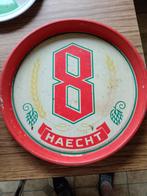 Ancien plateau à bière " 8 Haecht", Collections, Enlèvement, Utilisé, Autres marques