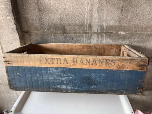 Vintage bananenkist hout, Antiek en Kunst, Curiosa en Brocante, Ophalen