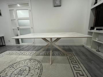 Table de salle à manger marbré, Enlèvement, Métal