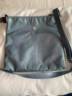 Texier grijsblauwe schoudertas, Handtassen en Accessoires, Tassen | Damestassen, Ophalen, Nieuw, Blauw, Schoudertasje