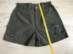 Khaki Shortje, Vert, Courts, Taille 34 (XS) ou plus petite, Porté