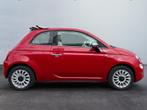 Fiat 500 C Lounge, Auto's, Fiat, Cabriolet, Bedrijf, Handgeschakeld, Grijs