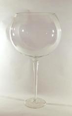 Groot bol glas 75cm hoog en diameter 35cm, Antiek en Kunst, Ophalen