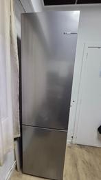 Koelkast met diepvries RVS Bosch KGN392LCF 4 jaar Garantie, Ophalen, 200 liter of meer, 60 cm of meer, Met aparte vriezer