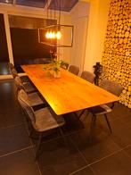 8 eetkamerstoelen, Huis en Inrichting, Stoelen, Ophalen, Gebruikt, Grijs, Vijf, Zes of meer stoelen