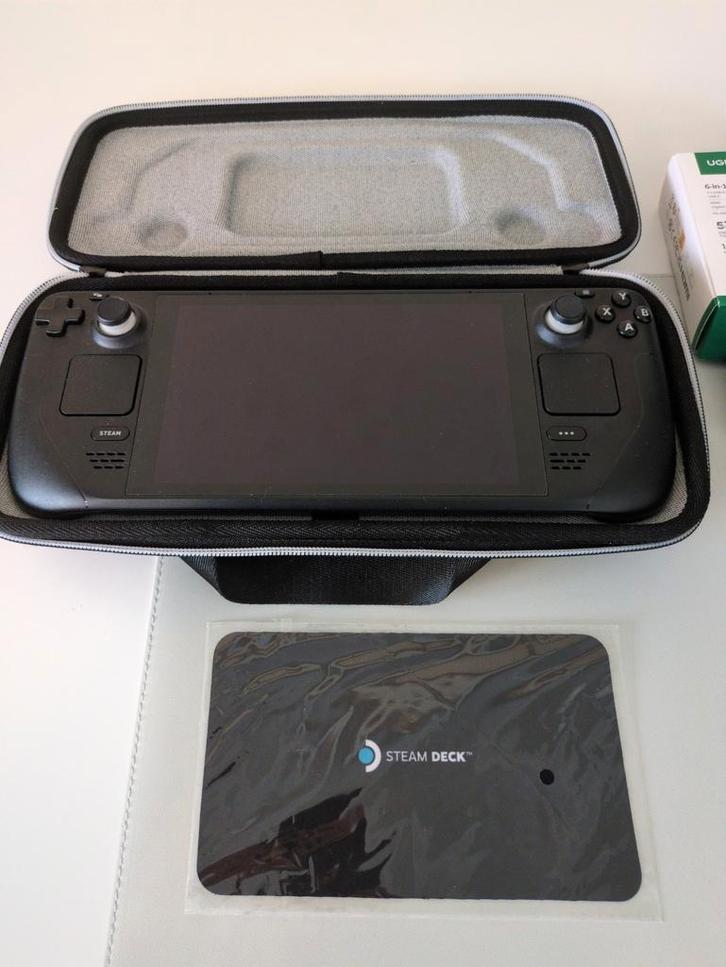 Valve Steam deck LCD 512Gb, Telecommunicatie, Mobiele telefoons | Hoesjes en Screenprotectors | Apple iPhone, Zo goed als nieuw