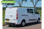 Ford Transit Custom 300 2.0 TDCI L2H1 Trend DC (bj 2019), Voorwielaandrijving, 105 pk, Gebruikt, Euro 6