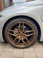 Concaver CVR-3 Bronze R19 Velgen + Bridgestone banden, Auto-onderdelen, Banden en Velgen, Ophalen, Band(en)
