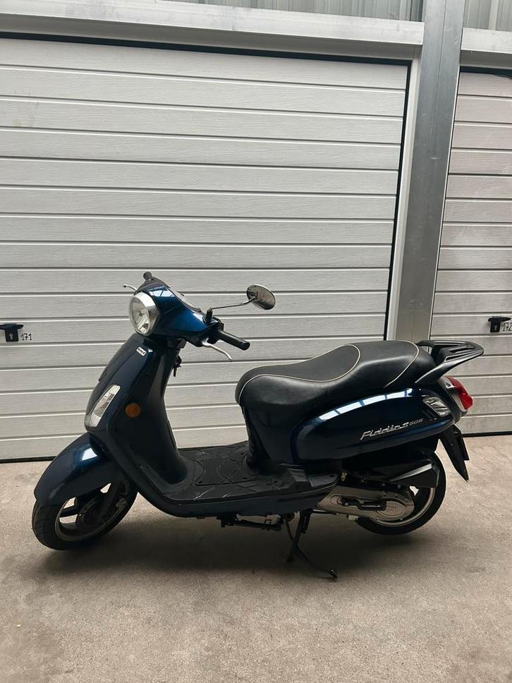 Sym fiddle orbit 2 12.600km A klasse., Fietsen en Brommers, Scooters | SYM, Zo goed als nieuw, Fiddle, Klasse A (25 km/u), Benzine