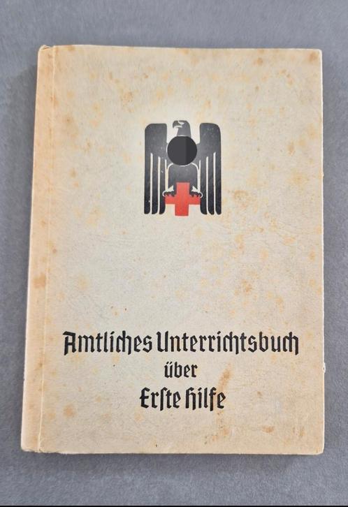 Amtliches Unterrichtsbuch über Erste Hilfe 1943., Verzamelen, Militaria | Tweede Wereldoorlog, Ophalen of Verzenden