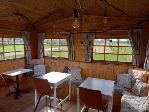 Tuinhuis/chillroom, Kinderen en Baby's, Speelgoed | Buiten | Speelhuisjes, Gebruikt, Hout, Ophalen