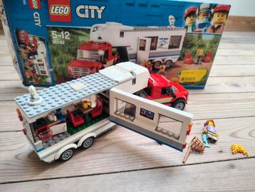 Lego city 60182 pick-up truck en caravan beschikbaar voor biedingen