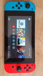 Nintendo Switch avec 18 jeux, 2 manettes pro, ....., Met 2 controllers, Gebruikt, Ophalen of Verzenden, Switch Original