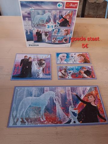Puzzel frozen beschikbaar voor biedingen
