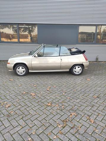 Renault 5 EBS cabriolet Baccara, Cuir, Achat, Beige, Cabriolet