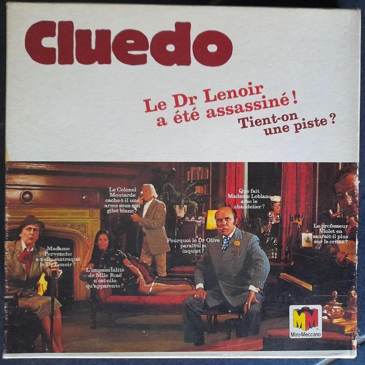 CLUEDO [Klassiek = Nostalgie], Hobby en Vrije tijd, Gezelschapsspellen | Bordspellen, Ophalen of Verzenden