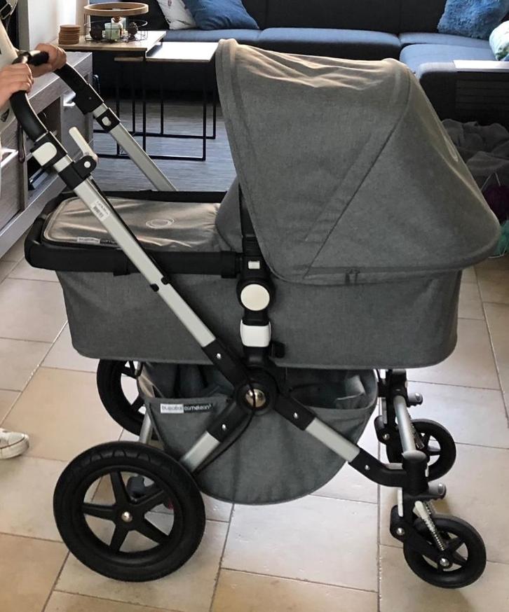 Bugaboo Cameleon 3, Kinderen en Baby's, Kinderwagens en Combinaties, Gebruikt, Kinderwagen, Bugaboo, Met reiswieg, Verstelbare duwstang