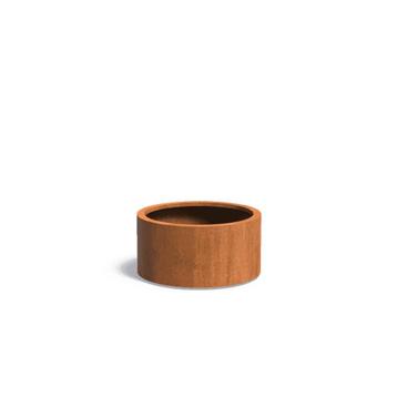 Cortenstaal bloembak Circum Adezz, Tuin en Terras, Bloembakken en Plantenbakken, Ophalen, Rond, Nieuw, Tuin
