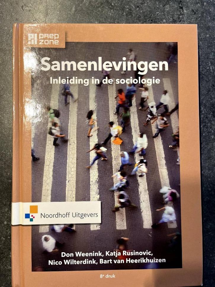 Samenlevingen 8e druk 9789001865122, Livres, Politique & Société, Enlèvement ou Envoi