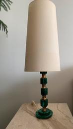 Prachtige vintage tafellamp -groen- zeldzaam, Ophalen