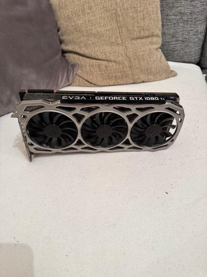 GTX 1080 Ti FTW3 Gaming 11 Go, Computers en Software, Videokaarten, Gebruikt, Nvidia, HDMI, DisplayPort, DVI, Ophalen
