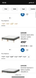 Sommier IKEA, Ophalen, Gebruikt, Tweepersoons, Bedbodem