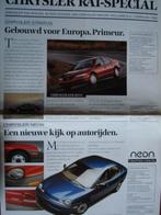 Chrysler/Jeep gamma 1995 Brochure Catalogue Prospekt, Verzenden, Gelezen, Overige merken