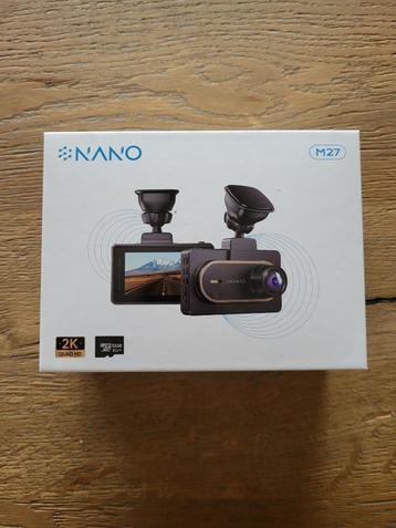 Nanocam M27 2K QuadHD Wifi GPS 32gb dashcam beschikbaar voor biedingen
