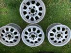 Bmw 46 set alu velgen 15 inch, Gebruikt, 15 inch, Velg(en), Ophalen of Verzenden