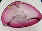Kristallen asbak Val Saint Lambert - Crystal Swirl Bowl, Antiek en Kunst, Ophalen of Verzenden