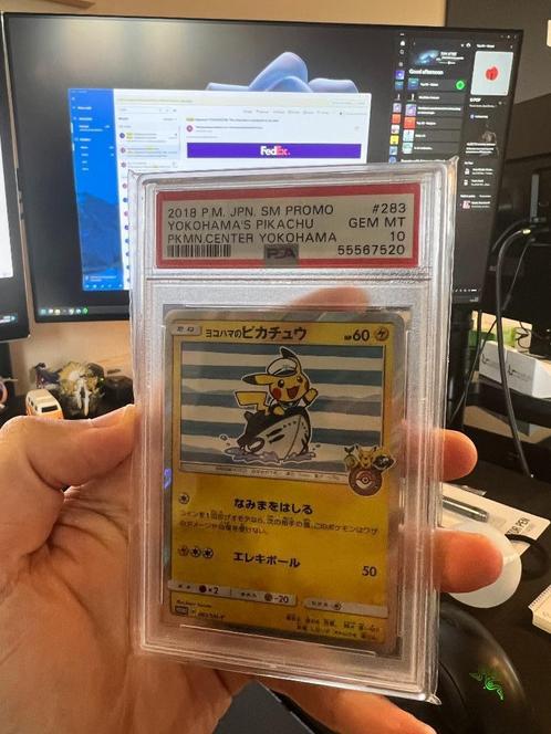 Pikachu de Yokohama (SM-P 283) - PSA 10, Hobby & Loisirs créatifs, Jeux de cartes à collectionner | Pokémon, Neuf, Cartes en vrac