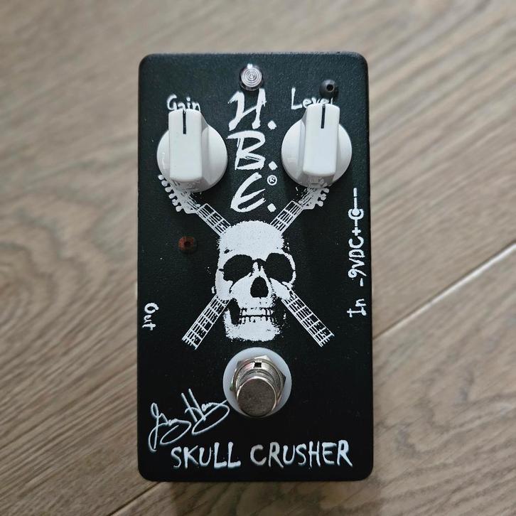 H.B.E. Skull Crusher, Muziek en Instrumenten, Effecten, Zo goed als nieuw, Distortion, Overdrive of Fuzz, Ophalen of Verzenden