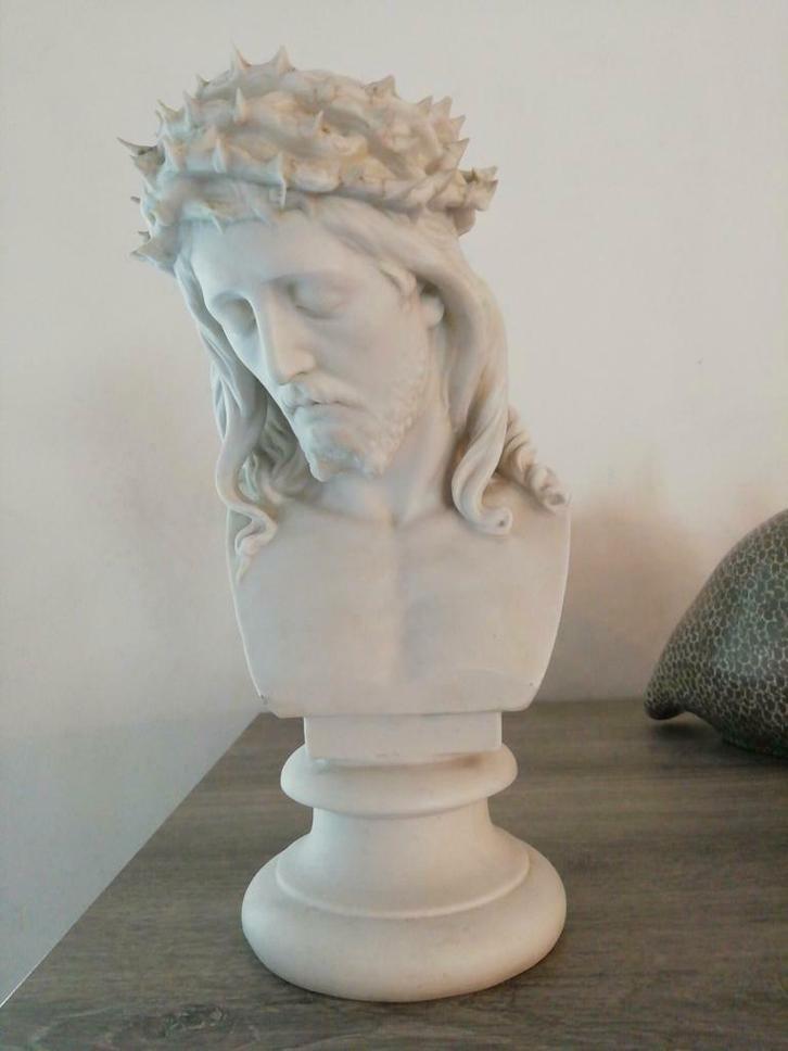 Christusbuste en -beeld, Antiek en Kunst, Antiek | Religieuze voorwerpen, Ophalen