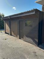 Tand en groef - tuinhuis/ garagepoorten/ extra overkapping, Tuin en Terras, Ophalen, Gebruikt, Tuinhuis, 1 raam