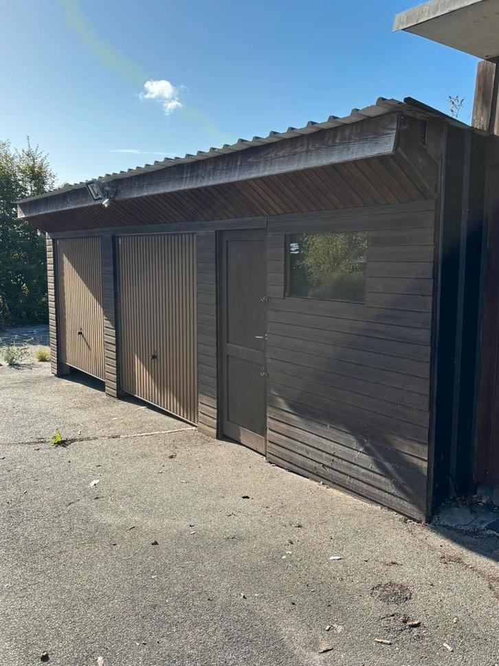 Tand en groef - tuinhuis/ garagepoorten/ extra overkapping, Tuin en Terras, Tuinhuizen, Gebruikt, Tuinhuis, Hout, 500 cm of meer