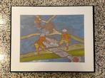 Originele gouache — Vietnam, 1995, Antiek en Kunst, Ophalen