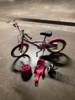 Vélo fille B-TWIN 16 pouces (4 à 6ans ), Vélos & Vélomoteurs, Enlèvement, Comme neuf