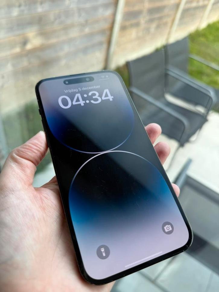 Iphone 14 pro max 256gb nieuwstaat, Telecommunicatie, Mobiele telefoons | Apple iPhone, Zo goed als nieuw, 256 GB, iPhone 14 Pro Max