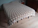 retro gehaakte bedsprei, Beige, Enlèvement, Utilisé, Autres types