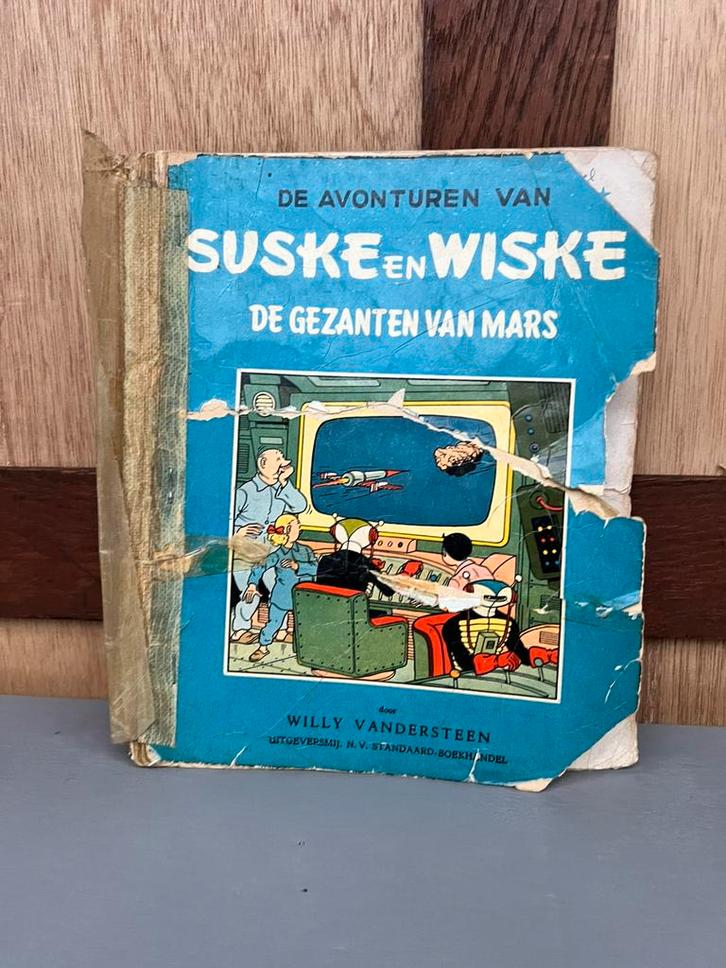 Suske en Wiske De gezanten van Mars, Boeken, Strips | Comics, Gelezen, Eén comic, Ophalen of Verzenden