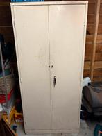 Metalen kast 3 leggers, Ophalen, Gebruikt, 50 tot 100 cm, Met slot