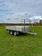 dubbelassige aanhangwagen, Ophalen, Zo goed als nieuw