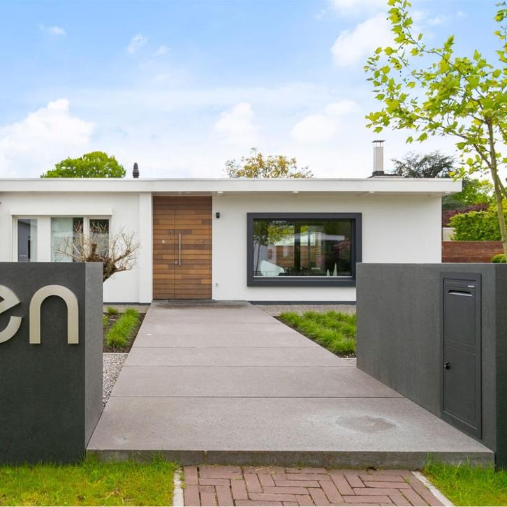 BLACK FRIDAY Inbouw Pakket Brievenbus, Tuin en Terras, Brievenbussen, Nieuw, Staande brievenbus, Staal, Inbouw, Ophalen of Verzenden