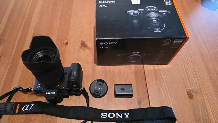 SONY full frame A7III + kitlens 28-70mm F3.5-5.6 TOPOCCASIE!, Audio, Tv en Foto, Fotocamera's Digitaal, Zo goed als nieuw, Sony