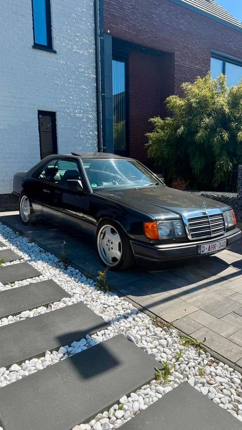 Mercedes W124 230CE COUPE 1988, Auto's, Mercedes-Benz, Particulier, E-Klasse, Elektrische ramen, Benzine, Coupé, Automaat, Zwart