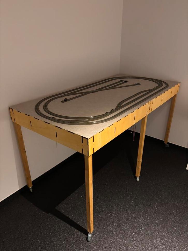 Treinbaan HO, Hobby en Vrije tijd, Modeltreinen | H0, Zo goed als nieuw, Rails, Trix, Ophalen